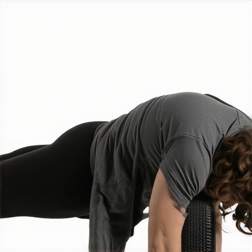 Spinal Care Tools for Long-Term Mobility Person using foam roller and lumbar pillow to support back health