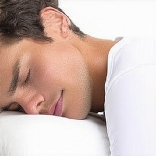 Proper Neck Support Pillow Ergonomic pillow supporting neck during sleep and reducing headaches