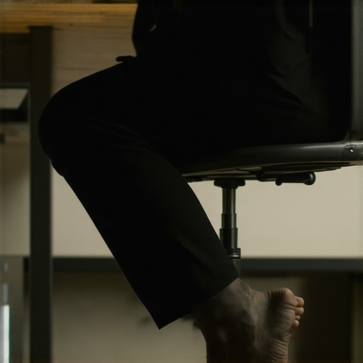 Stop Crossing Your Ankles Under Your Chair While You Work