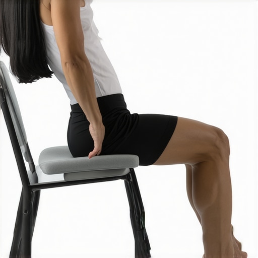 The 60-second chair stretch for tight hip flexors