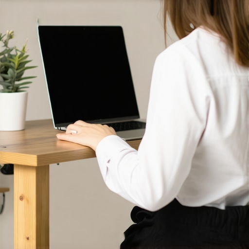 The Laptop Stand Hack to Stop Your Mid-Back Burning Sensation