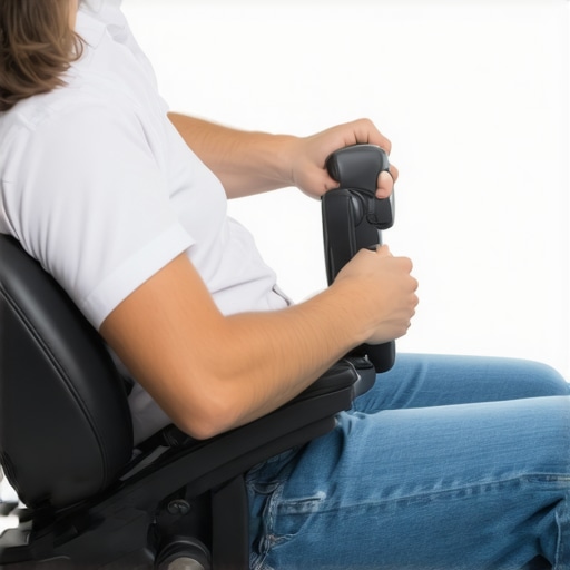 How to use a lumbar support in a bucket seat