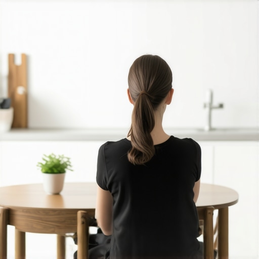 The simple trick to sit in a kitchen chair without back fatigue