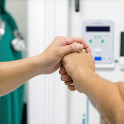 Why we test your grip strength during a spinal exam
