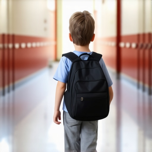 Why your kid's heavy backpack is causing a permanent slouch