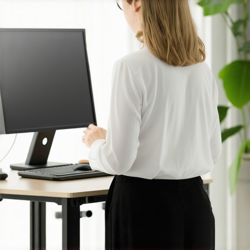 How to use a standing desk without hurting your hips