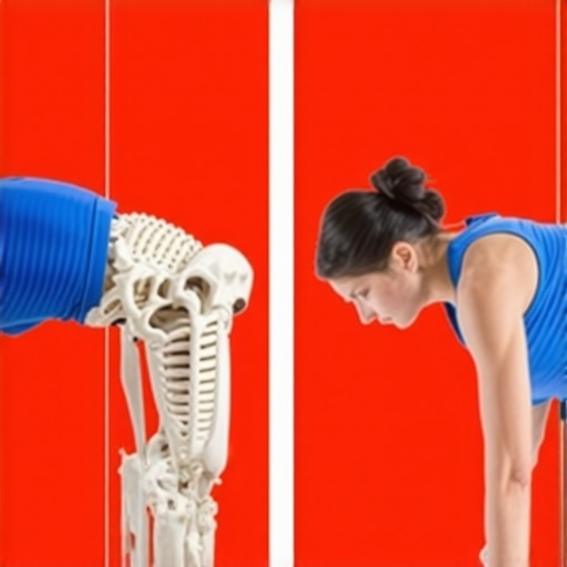 Diagram comparing mobility and stability movements for the back and neck