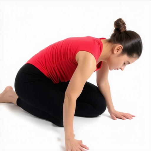 Person lying on back crossing ankle over opposite knee, pulling thigh towards chest for piriformis stretch.