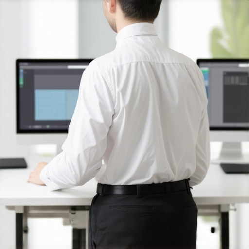 The Correct Way to Use a Standing Desk Without Hip Strain