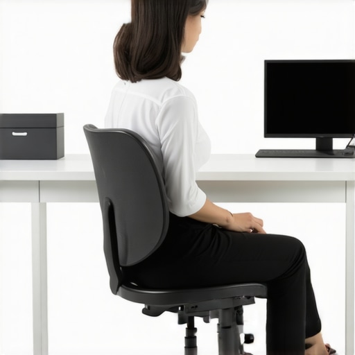 The chair exercise that keeps your spine young while working