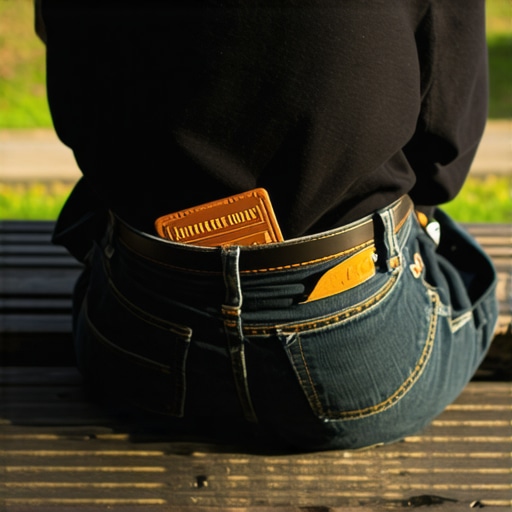 Why you should never sit with a wallet in your back pocket