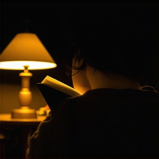Why your reading light position is causing neck strain