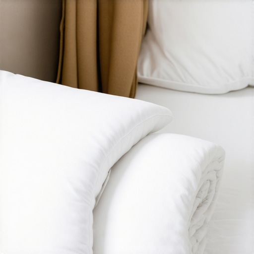 Ergonomic Tools for Spinal Maintenance A contoured neck pillow and lumbar roll used for maintaining spinal health.