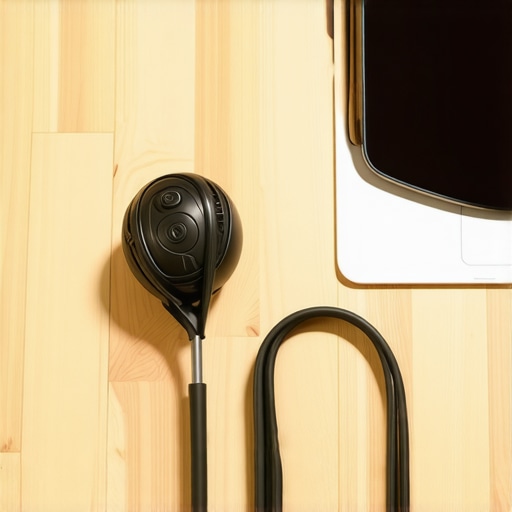 Essential Home Mobility Tools for Spinal Health A collection of simple tools including a lacrosse ball and laptop stand used for daily spinal maintenance and mobility.