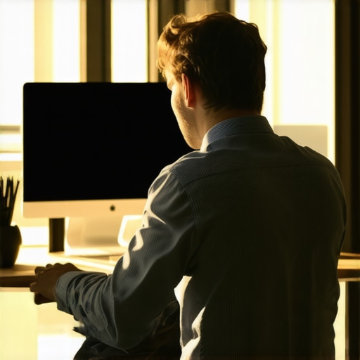 How to adjust your monitor to stop the 4 PM neck burn