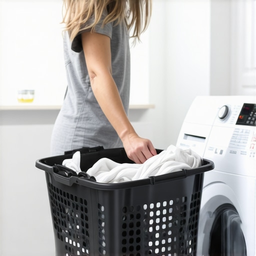 How to pick up your laundry basket without the burn