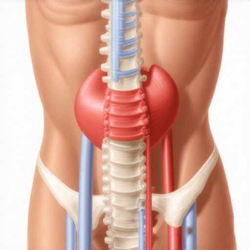 Internal Spinal Stability Mechanics Diagram of diaphragm and pelvic floor interaction for back health