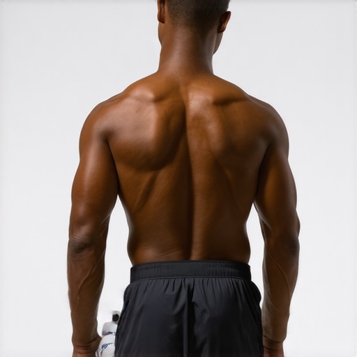 Maintenance with Myofascial Release Person using a lacrosse ball for back maintenance