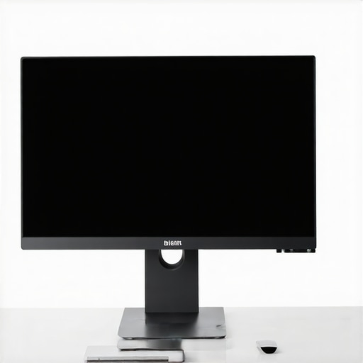Optimal Screen Height for Neck Health Computer monitor at eye level to prevent neck strain