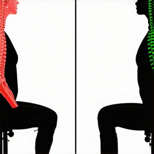 Rigid Posture vs Functional Movement Diagram comparing the stress of rigid 'perfect' posture with the benefits of relaxed functional movement.