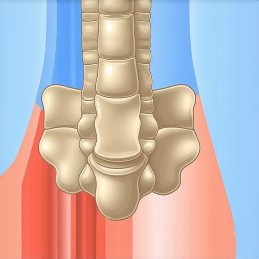 Spinal Stability vs Muscular Rigidity Diagram comparing healthy spinal stability with excessive core bracing and its effect on spinal discs.