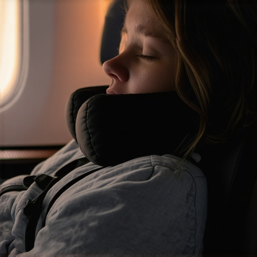 The Best Way to Sit on a Plane Without Landing with a Stiff Neck