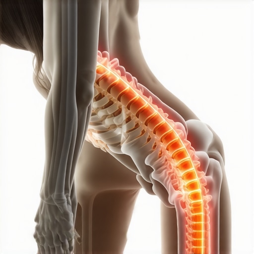 The Dangers of Aggressive Hamstring Stretching Person straining their lower back while stretching hamstrings
