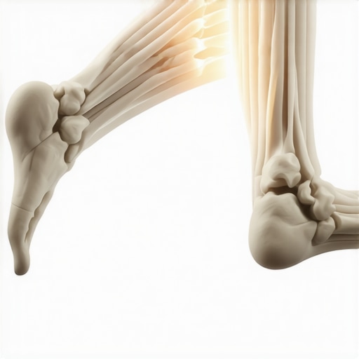 The Mechanics of a Healthy Stride Anatomical diagram of foot strike and propulsion during walking to prevent back pain.