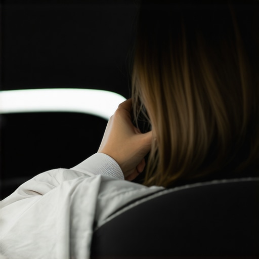 The Rearview Mirror Posture Hack Person adjusting car mirror for better driving posture
