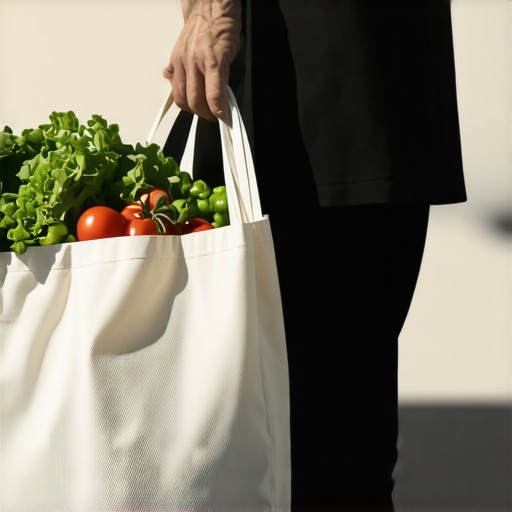 The best way to carry a heavy grocery bag