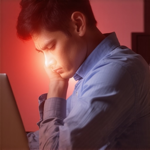 The hidden danger of overstretching a stiff neck Person experiencing increased neck tension after incorrect static stretching