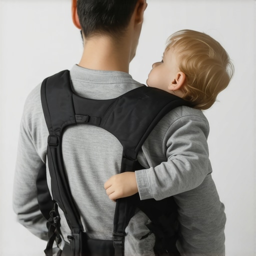 The proper way to carry a toddler without straining your spine