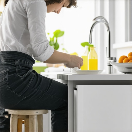 The simple move to fix your posture while washing dishes