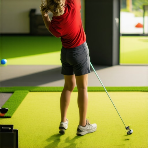 Why Hitting Off Mats at an Indoor Golf Simulator Is Wrecking Your Lead Hip